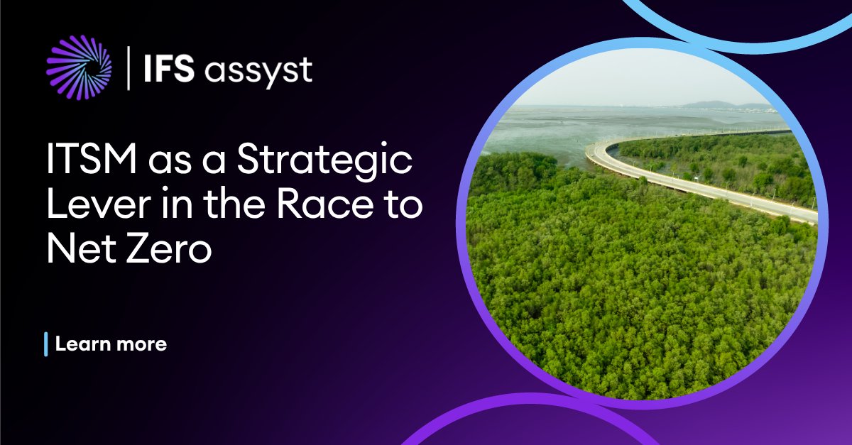 IFSassyst's tweet image. Achieving sustainability goals requires a broader approach than just carbon offsetting. This brief article illustrates how enterprise #ITSM can enhance efficiency and accountability throughout various operations. 
ifs.link/0RYXvi

#ITServicemanagement