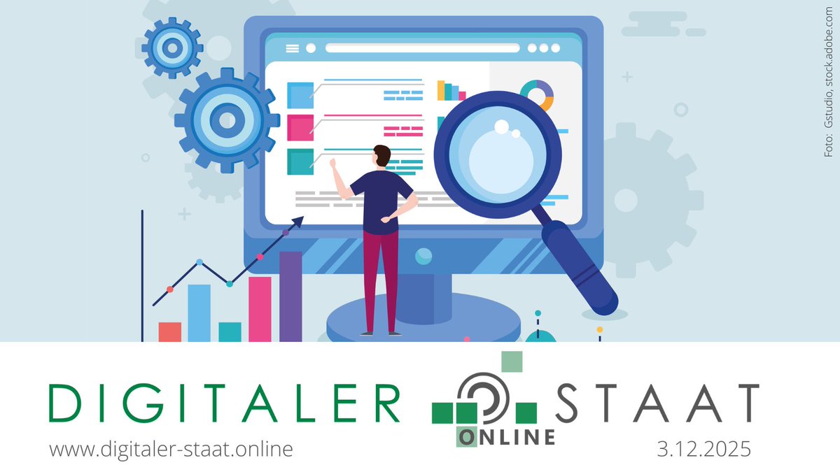 Digitaler_Staat's tweet image. Ob Planung oder Steuerung – gute Entscheidungen brauchen gute Daten. 
Mit den Experten von Disy Informationssysteme GmbH zeigen wir, wie Daten nach &amp;amp; nach zu einem verlässlichen Fundament werden &amp;amp; den Weg zu einem echten „Data Driven Government“ ebnen. digitaler-staat.online/events/bauchge…