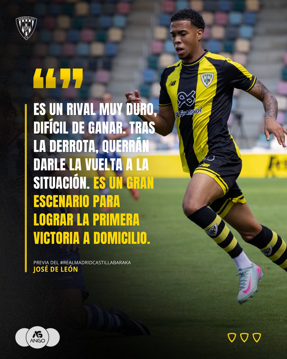 🎙️ “Es un gran escenario para lograr la primera victoria a domicilio” José de León en la previa del #RealMadridCastillaBaraka

📺 youtu.be/0oRoapDF2N0