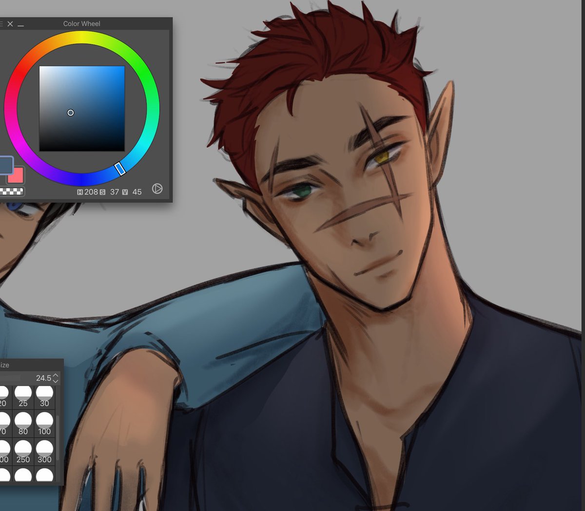 xiushyy's tweet image. wip