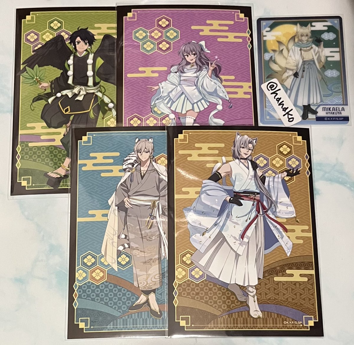 交換】 終わりのセラフ 百鬼夜行 メディコス 譲/ クリアカード 寄り