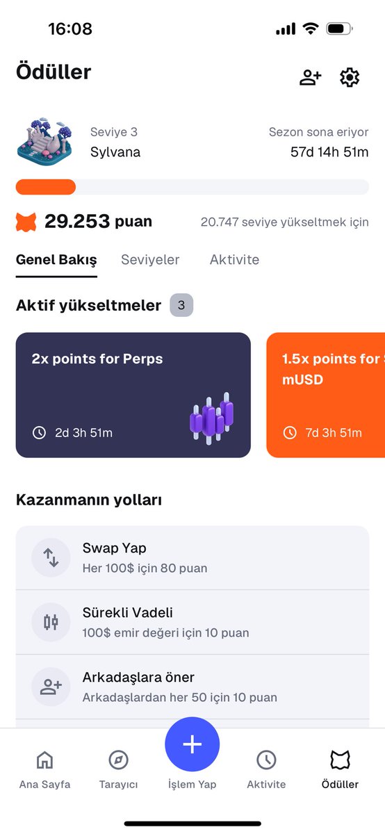 EC0650's tweet image. $mask perp işlemleri için 2x puan veriyor. İlgilenenlerin haberi olsun. Uzun zamandır işlem açmamıştım. Biraz işlem açıp kapadım. 2 gün daha sürecek.