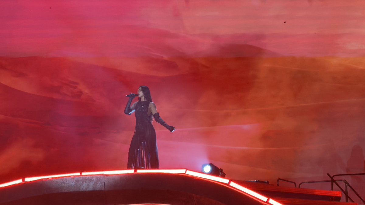 modeloderadio's tweet image. dua lipa en lima