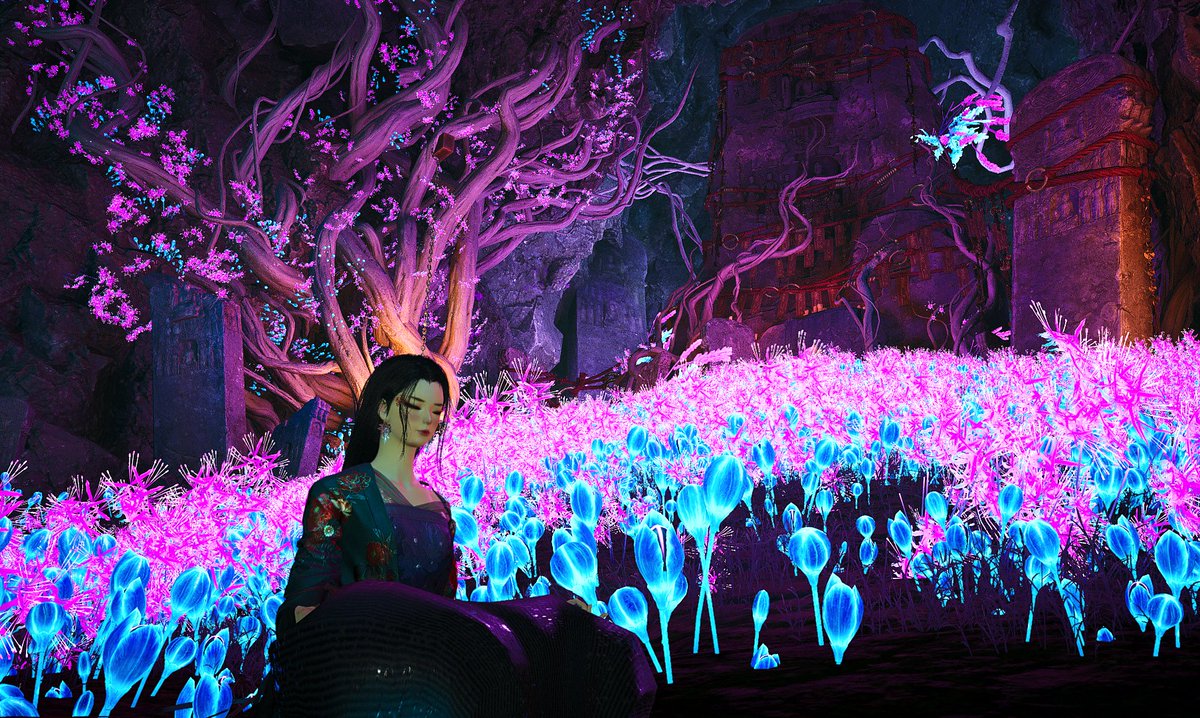 𝐌𝐲𝐬𝐭𝐢𝐜𝐚𝐥, 𝐦𝐚𝐠𝐢𝐜𝐚𝐥 𝐩𝐥𝐚𝐜𝐞𝐬.

#WhereWindsMeet #screenshot 
#VirtualPhotography