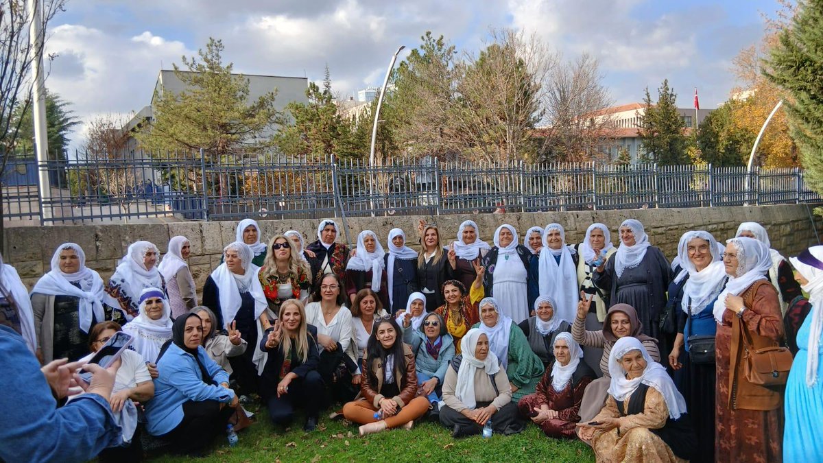 DEM Parti Mersin Kadın Meclisimiz, 25 Kasım Kadına Yönelik Şiddetle Mücadele haftası etkinlikleri dahilinde, TBMM'de gerçekleşen DEM Parti Kadın Grup Toplantısı katılım sağlamıştır.