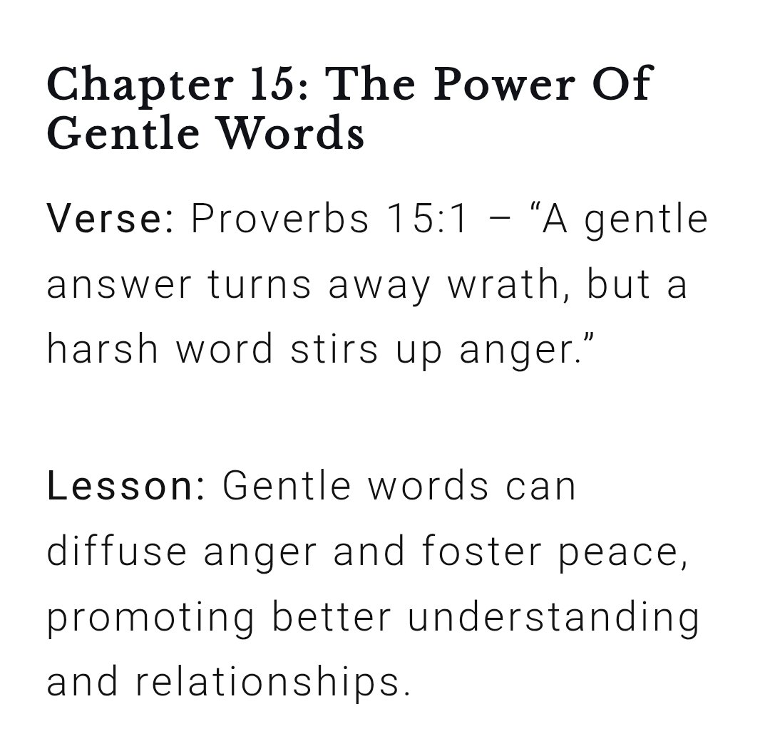 DavidWiersma9's tweet image. There is an owner&apos;s manual. I encourage everyone to help themselves by gaining knowledge.  There is something that speaks directly to what you&apos;re dealing with, I guarantee it. 
Click the link for more.
31 Life-Changing Lessons From The Book Of Proverbs share.google/kPADyrK3wLGkvY…