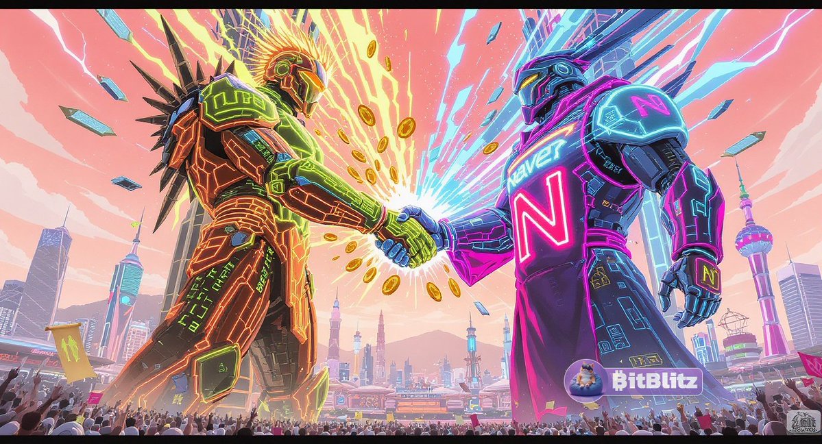 BitBlitz's tweet image. BREAKING: 🇰🇷 Naver is acquiring @UpbitExchange parent Dunamu in a $10.3B all-stock deal. This could be the biggest fintech x crypto merger in Asia — and a tidal shift for blockchain adoption in South Korea. 📈 #AsiaCrypto #DeFi #Upbit #CryptoIntegration #Fintech