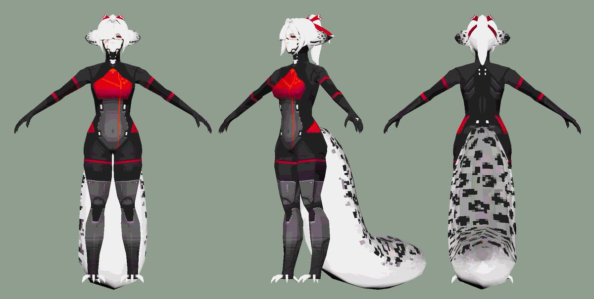 Thanks to <a href="/JIStheFox/">Jisito</a> for helping with the model

OC reference: