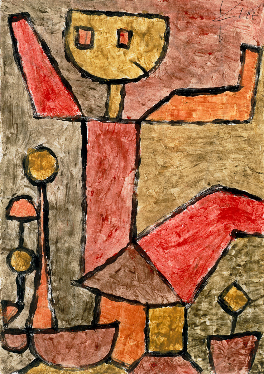 guggenheimbot's tweet image. Boy with Toys by Paul Klee #artbots #guggenheim