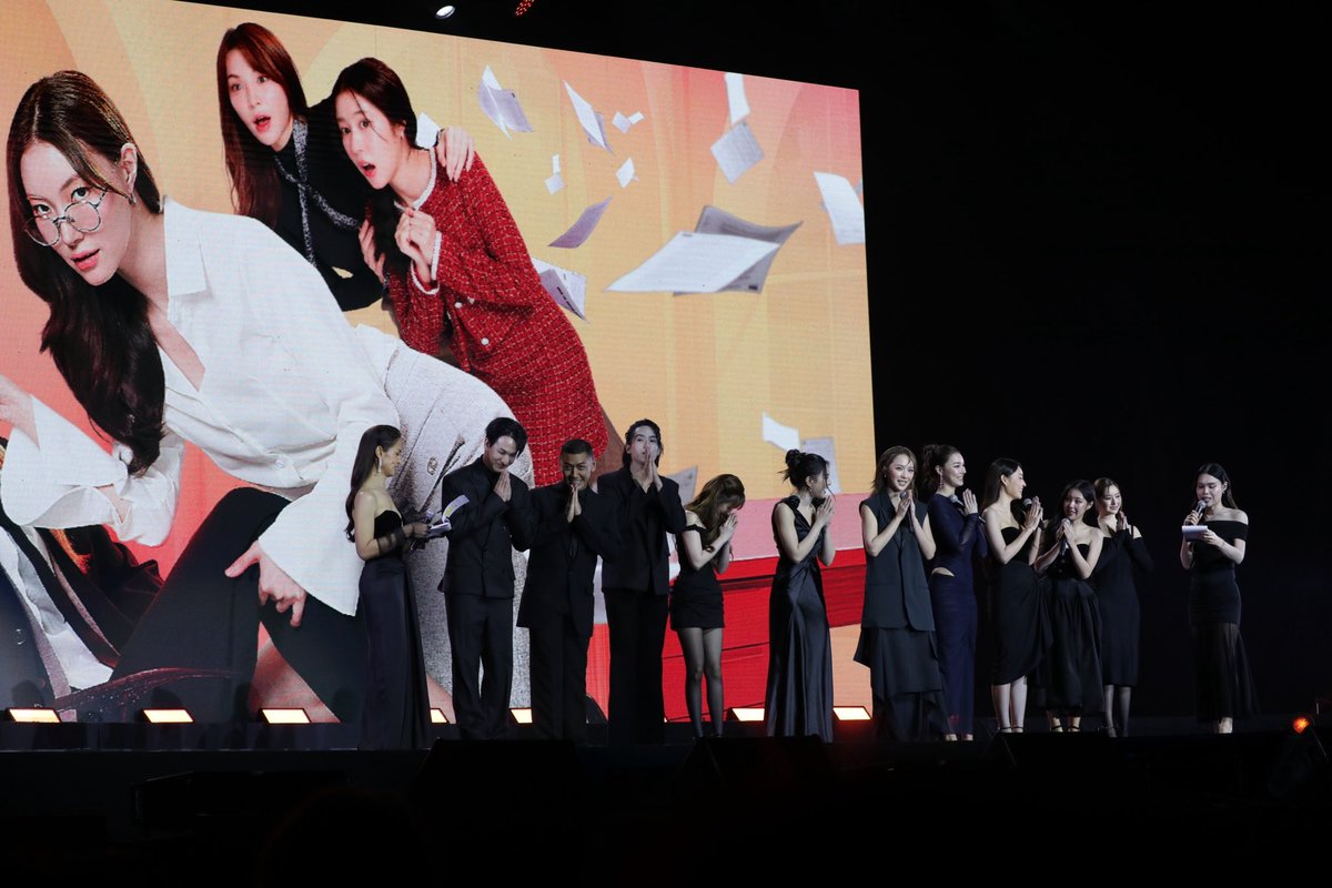 NJoin2023's tweet photo. Thank you GMMTV for inviting us to attend “GMMTV 2026 - Magic vibes maximized.” 💫

With such amazing projects ahead, we hope 2026 will be an explosive year filled with exciting things waiting to unfold ✨

#GMMTV2026
#NJoin https://t.co/vztzumIyns
