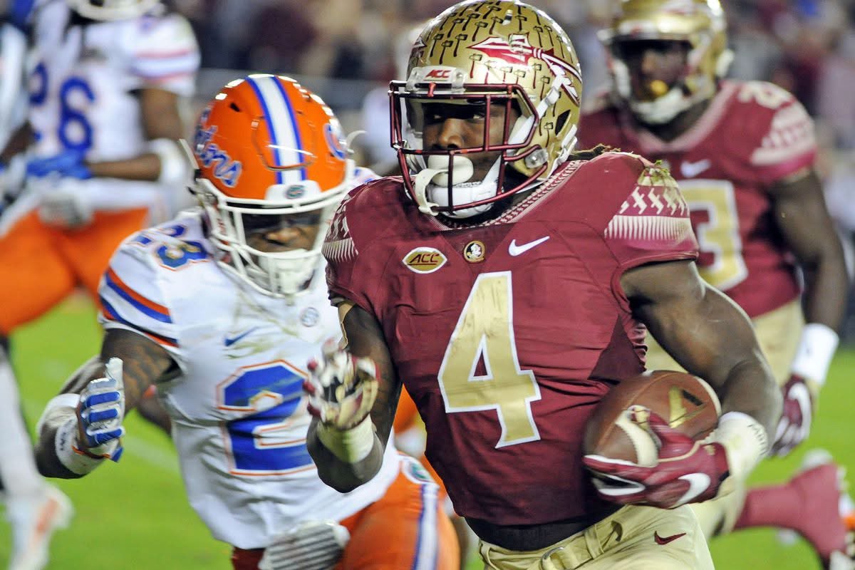 On this day nine years ago, Florida State football rolled past rival Florida in a top-15 matchup, 31-13. Dalvin Cook ran for 153 yards and a score. Freddie Stevenson and Deondre Francois also rushed for touchdowns. DeMarcus Walker recorded two sacks and two fumble recoveries.