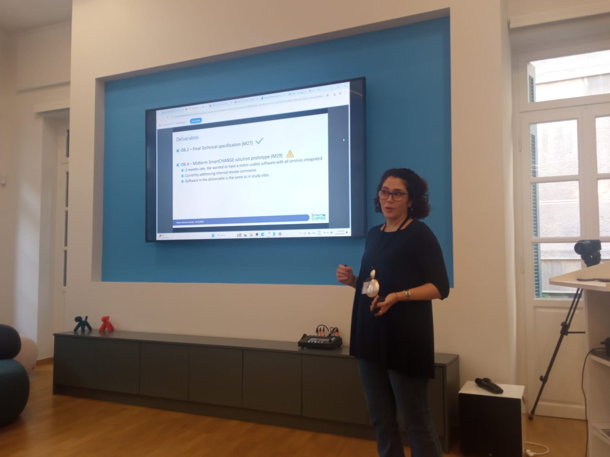 SmartCHANGE_eu's tweet image. Back from lunch, now sinking our teeth into the project&apos;s Webapp! This will allow doctors and #pediatricians to log and analyse lifestyle-related data of their patients, as well as offering #counterfactual risk predictions.