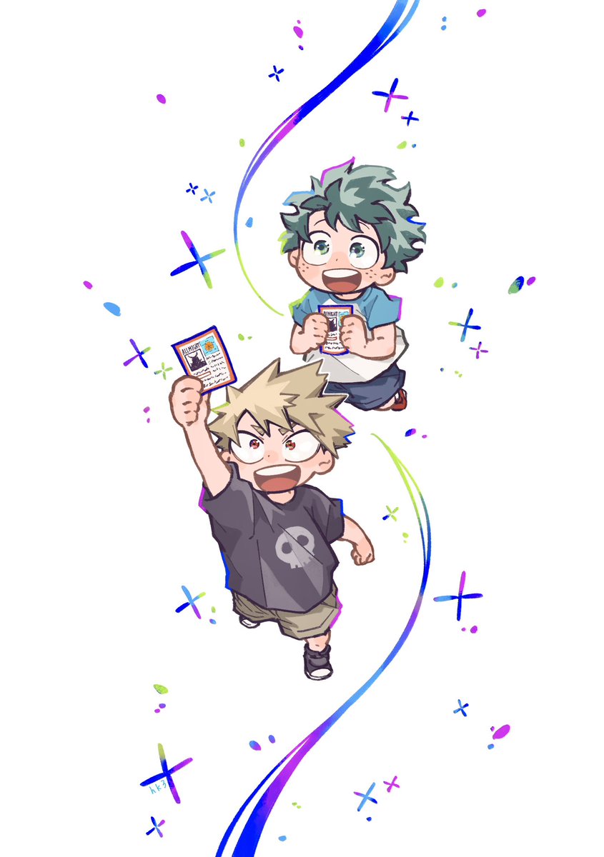 hk3_mha's tweet image. いっしょにヒーローになろうね！