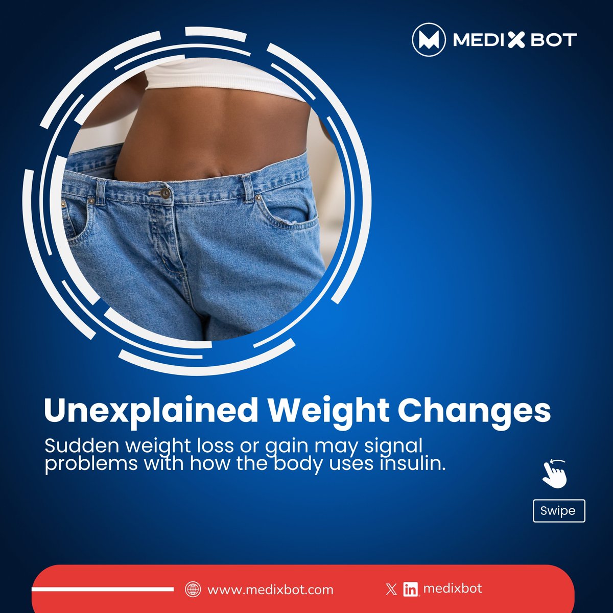 medixbot's tweet photo. This month reminds us: diabetes has early signs many ignore.

Let’s stay alert. Let’s stay informed. 💙

#DiabetesAwarenessMonth #Medixbot https://t.co/mc0GVmoWMX