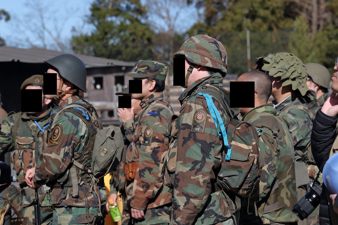 ボスニア199X でのクロアチア勢力セットアップ例 一番手軽に出来るのは