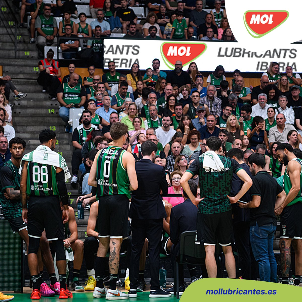 mollubricantsib's tweet image. 🇪🇸 MOL LUBRICANTS IBERIA es sponsor del equipo de basket Joventut Badalona.
🇵🇹 MOL LUBRICANTS IBERIA é sponsor da equipa de basquetebol Joventut Badalona.

#mollubricantsiberia #mol #premiumoils #motoroil #lubricantes #lubrificantes #lubcheck #basketball