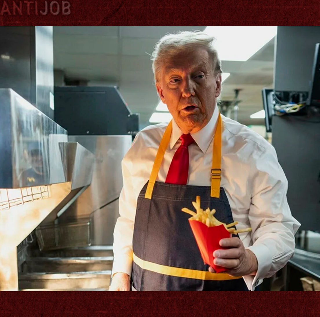 Трамп призвал McDonald's бороться с ростом зарплат, а в США зафиксировали 17-летний рекорд по массовым увольнениям

Трамп выступил на саммите McDonald’s Impact Summit с призывом к владельцам и операторам ресторанов сети активно бороться с повышением минимальной зарплаты. По