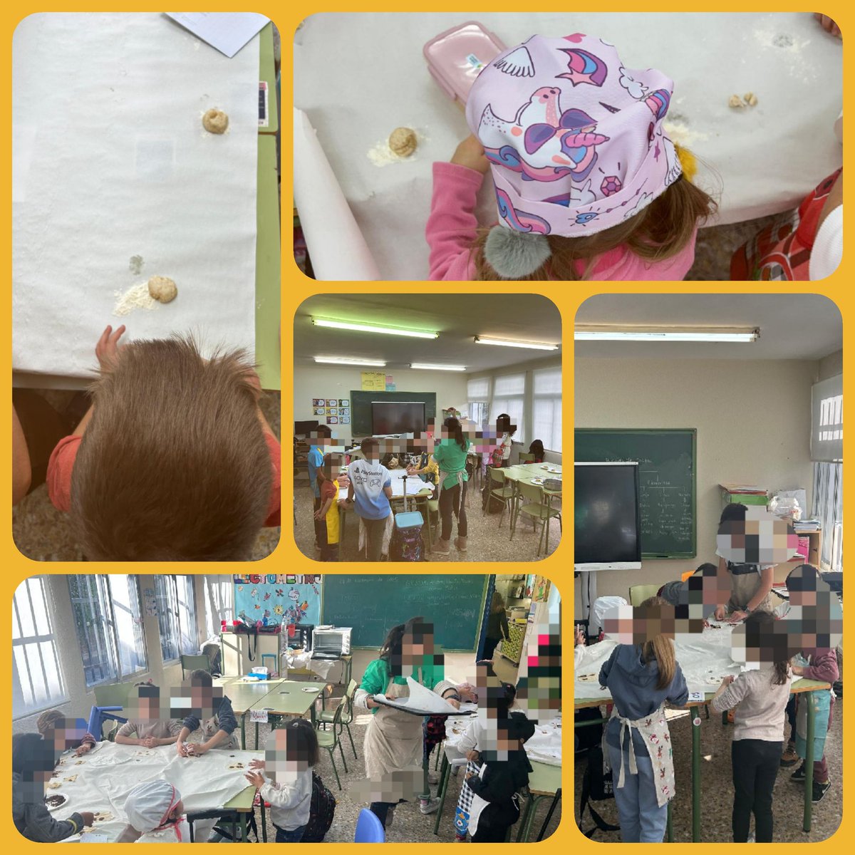 👩‍🍳 Los alumnos de Marugán se pusieron el delantal en un taller de cocina organizado y financiado  por el AMPA.
Hicimos pizza de oso 🍕, galletas de gato 🍪 y una abeja 🐝.
¡Diversión y aprendizaje con sabor! 🙌
#CRAUnido #TallerDeCocina #AMPASEnAcción #AprenderJugando