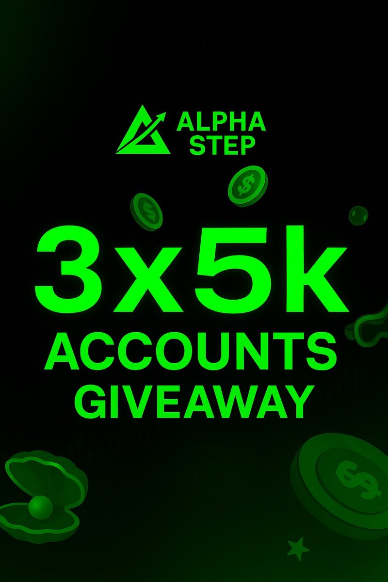 🚨3 X 5K GIVEAWAY 🚨

Steps to enter⚠️ :-
• Follow ⚠️:- <a href="/Asgardian_09/">Asgardian</a> <a href="/AlphaStepFunded/">Alpha Step</a> <a href="/V0laxx/">VOLAX</a> <a href="/CartelClubog/">𝐂ARTELS 𝐂LUB</a> 

•Join Thier Discord⚠️ :-
discord.gg/54xZ8XBPk6

•Like,Rt ,tag 3 traders⚠️

•Signup Using our link⚠️:-
alphastepfunded.com/?ref=ALPHAQ8XU…
