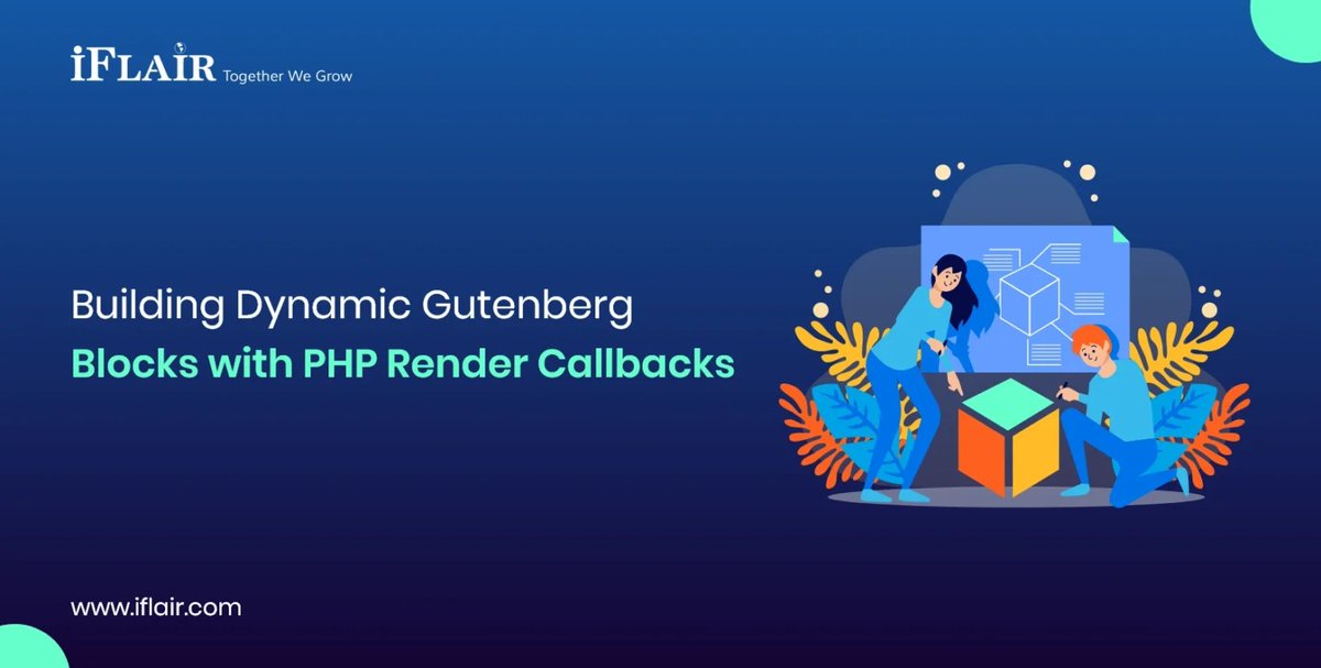 iFlairWebTech's tweet image. The Gutenberg block editor has changed the way WordPress users build and organize content. Instead of relying on shortcodes.
Read More, iflair.com/building-dynam…
#WordPressDevelopment #GutenbergBlocks #PHPTutorial #iflair