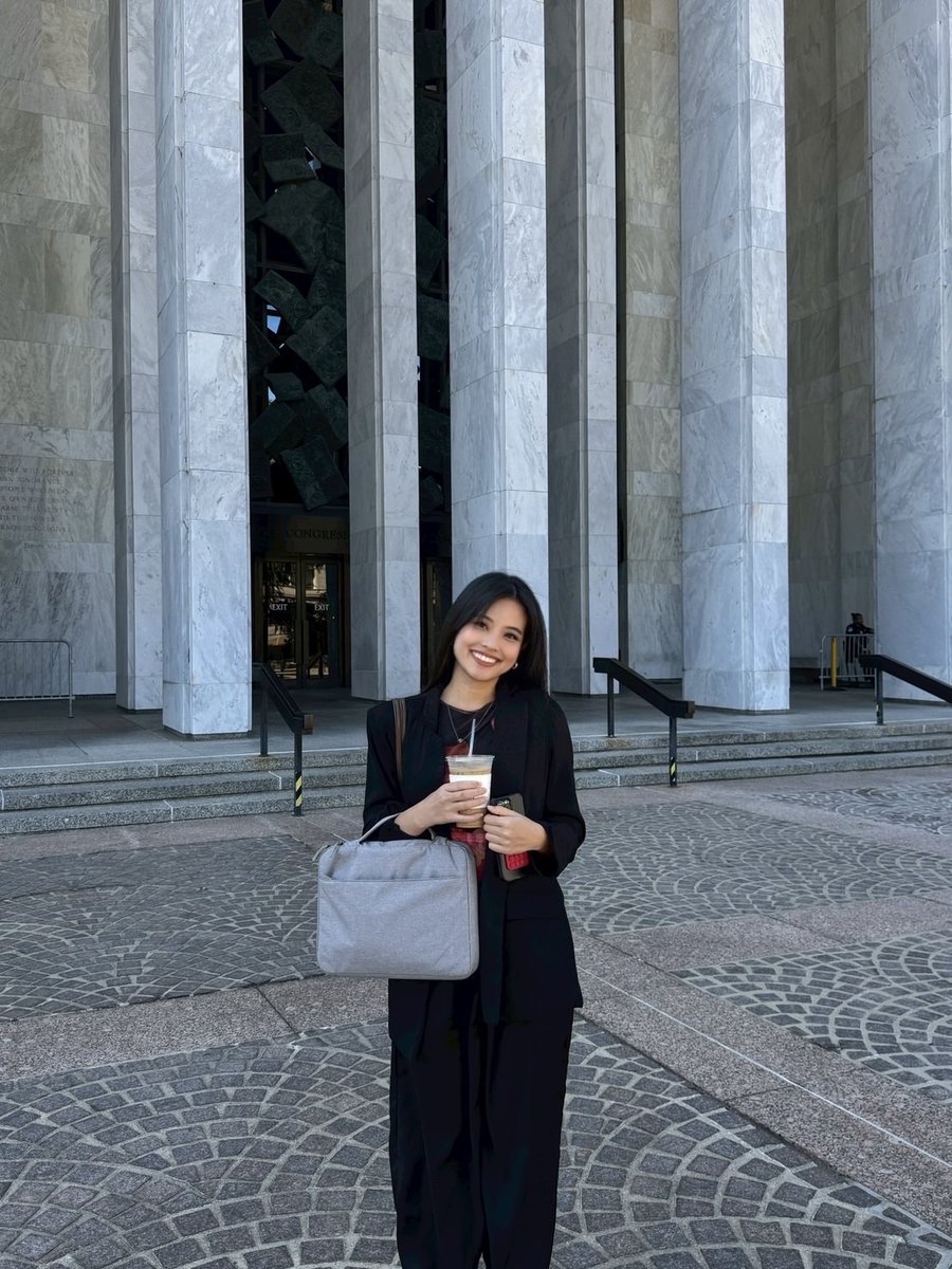 LawLibCongress's tweet image. Meet Phornnapat, our foreign law intern! Learn about her academic and professional background and her interest in working at the Library of Congress. Read all about it in today&apos;s blog post: blogs.loc.gov/law/2025/11/an… #ICLBlog #MeetOurIntern