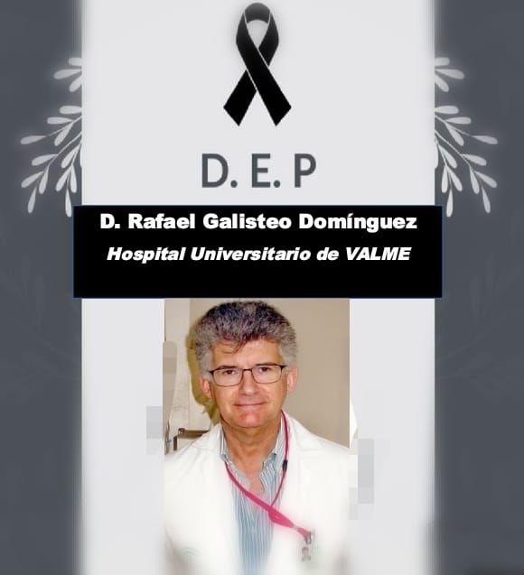 🖤Desde el #HospitalValme despedimos con profundo pesar a nuestro querido Rafael Galisteo. Enfermero cuyo recuerdo permanecerá SIEMPRE en SU Hospital con nosotros. Abrazo a su familia, agradecidos de haber compartido tantos años juntos. DEP