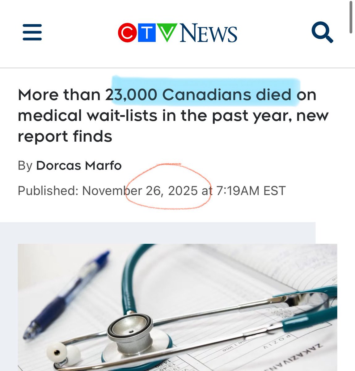 MelissaLMRogers's tweet image. Welcome to CANADA 🇨🇦 where you can pay TAXES your whole life, and then DIE waiting for the healthcare you’ve already paid for 😒 23,000 Canadians waiting for care last year. It’s criminal