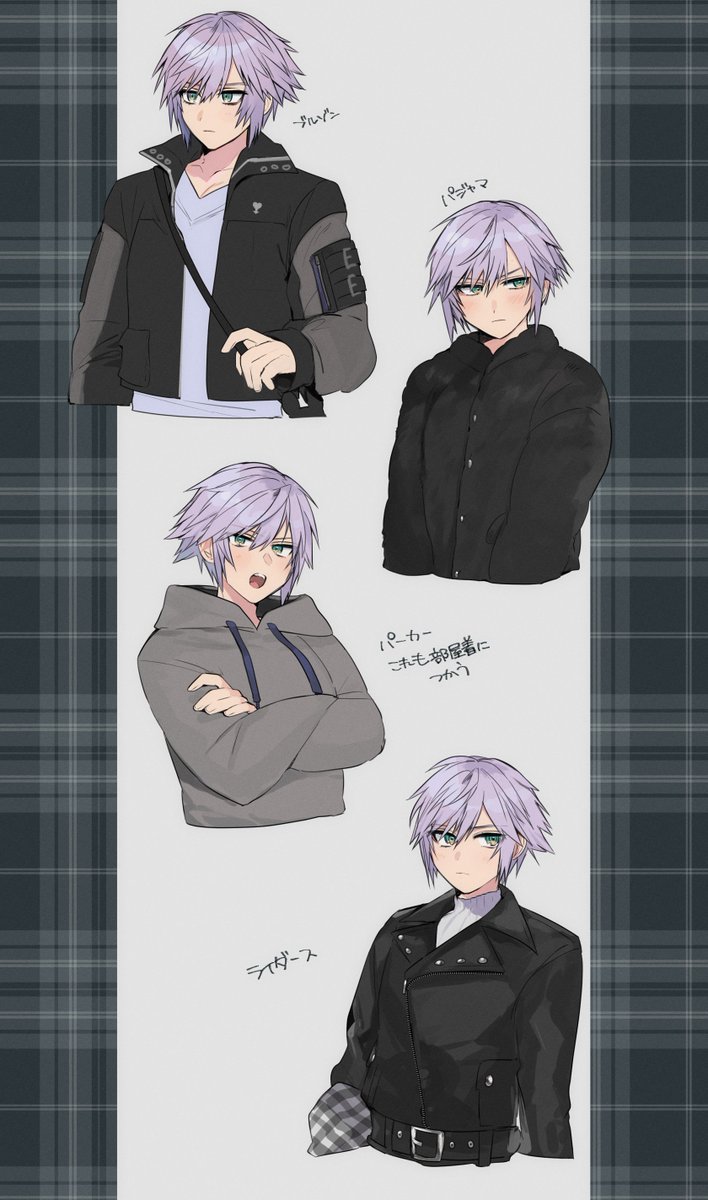 陸　よく描くコラボ服のあれこれ