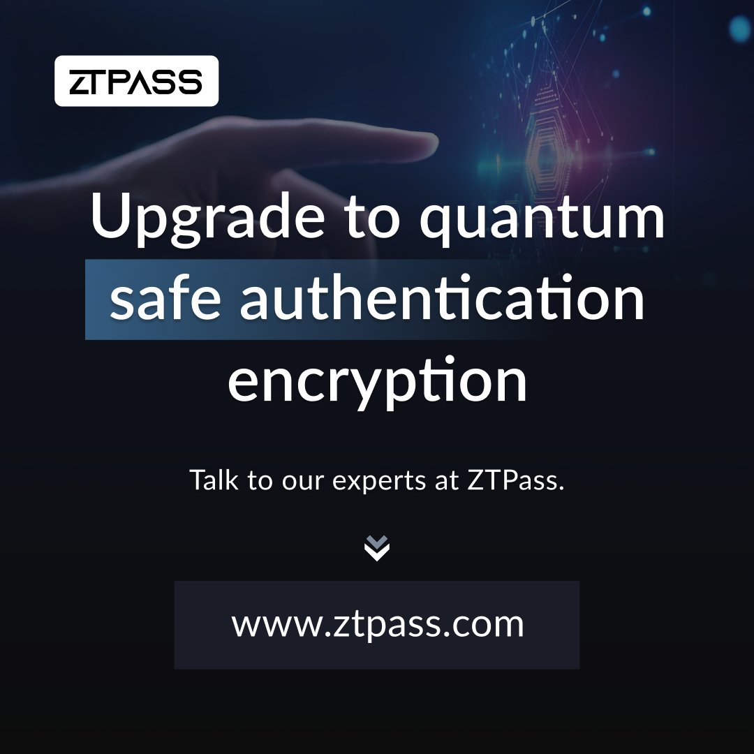ZTPass's tweet image. Why Organizations Need Post-Quantum Security?

Quantum computing is moving faster - and it threatens today’s encryption.

Swipe to see why PQC is essential for modern security. ztpass.com

#PostQuantumSecurity #PQC #CyberSecurity #ZeroTrust #QuantumComputing