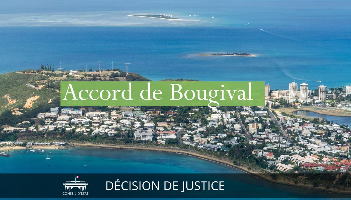 ⚖️ Nouvelle-Calédonie : le juge administratif n’est pas compétent pour se prononcer sur la publication de l’Accord de Bougival au Journal officiel.

➡️ Lire la décision : conseil-etat.fr/actualites/nou…