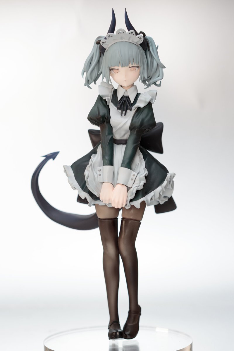 #となモ8 の告知です📢
となりのモケイフェスティバル8(11/30開催)＠東京流通センターでメイドリスカムの展示&amp;販売をします！

　イラスト：meplさん(#ramep40)
　原型：saiki　

　スケール:ノンスケール
　価格：￥12,000
　素材：3Dプリンタ出力品
　卓番：H07
　備考：
　・瞳デカール付属です