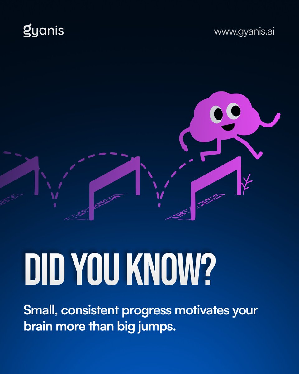 gyanisaiedtech's tweet image. Tiny improvements matter. Small wins stack.
Pulse helps you see them.

Prep smarter. Visit: gyanis.ai

#gyanis #aiforstudents #cbse #nep2020 #progressnotpressure #iitprep #futureoflearning #jeeprep