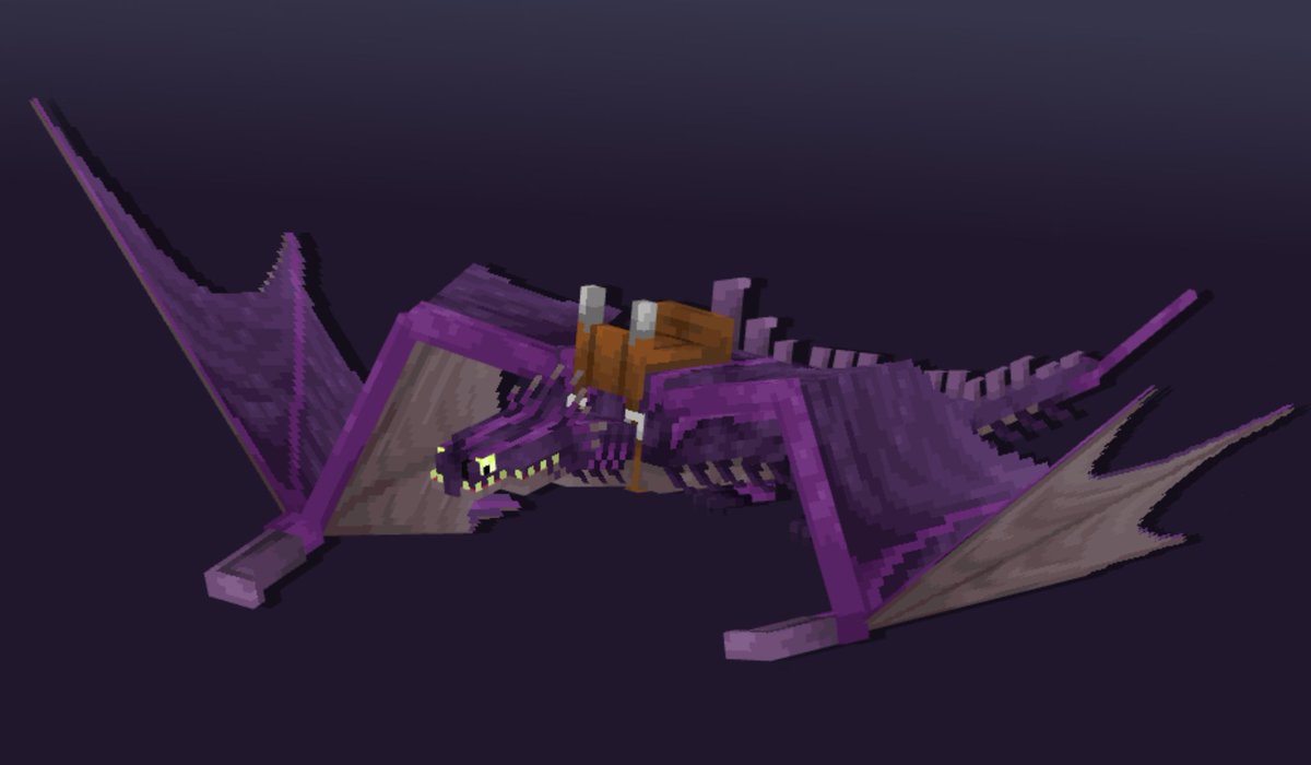 SergejKudr32976's tweet image. SKRILL! 

increase your aura by riding this dragon!

#minecraft #blockbench #httyd