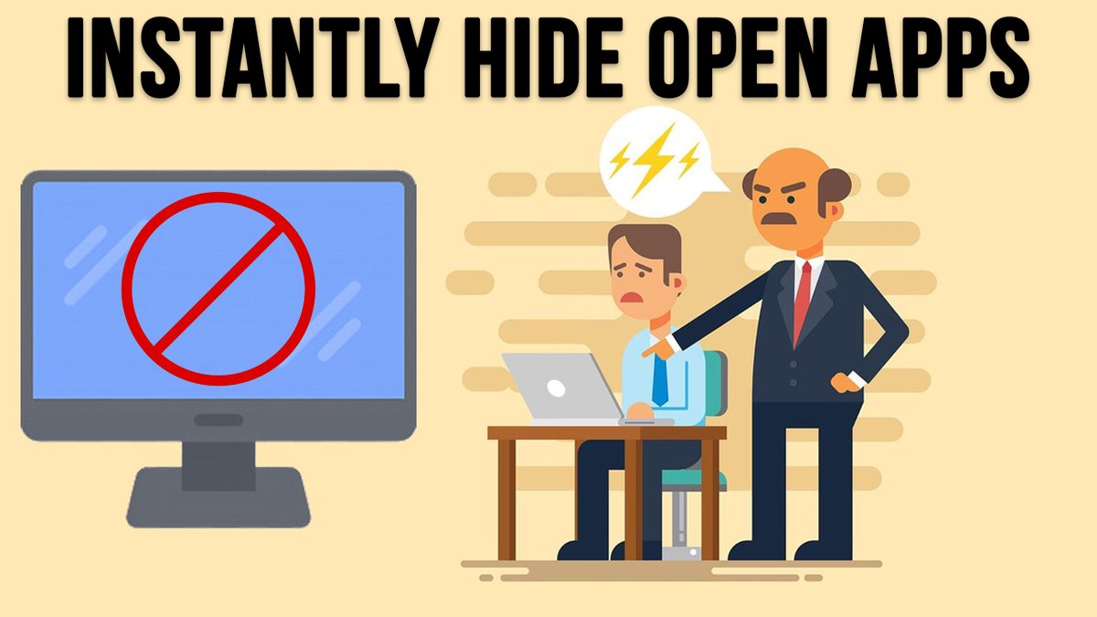 OnlineCompTips's tweet image. Do you need a way to hide certain programs from your boss when he\she walks up to your desk? If so, then check out Boss Key. It lets you choose which apps will instantly be hidden when you press a certain keyboard shortcut, sound included. 

youtu.be/O22eh5rTsLg