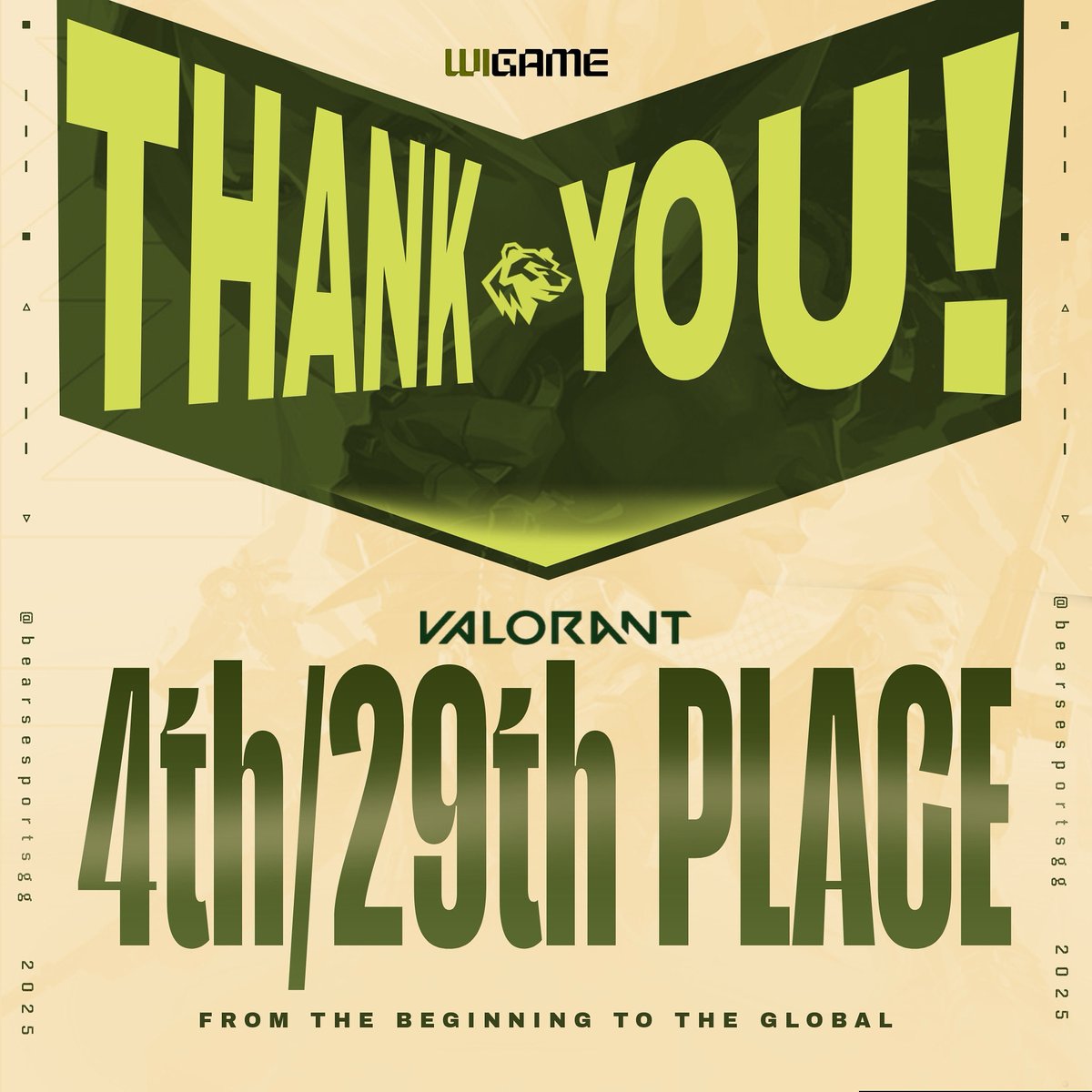 teambearsgg's tweet image. Not bad for our first run. #Top4
#valorent #wigame #esports