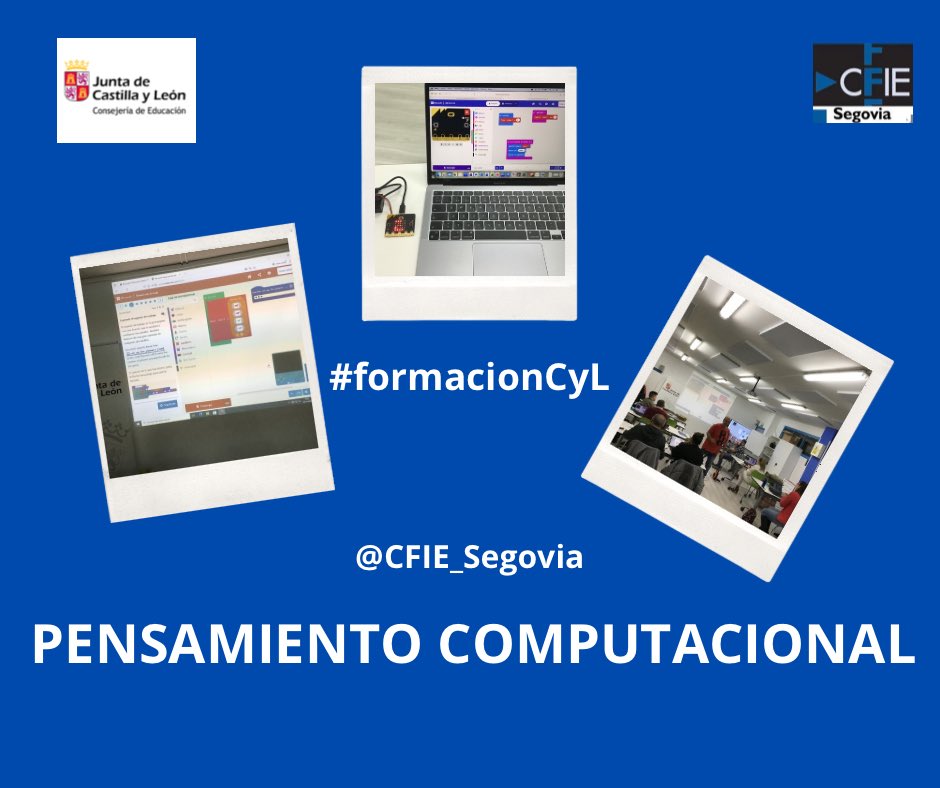 🏁Finaliza el Curso “Pensamiento computacional” impartido por <a href="/jorgeherga/">Jorge Herrero</a> 
🤖Microbit
👾Arcade Make Code
#formacionCyL #innovaCyL