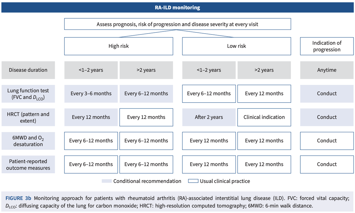 joraltron's tweet image. SSc-ILD, RA-ILD, IIM-ILD, other CTD-ILD monitoring
