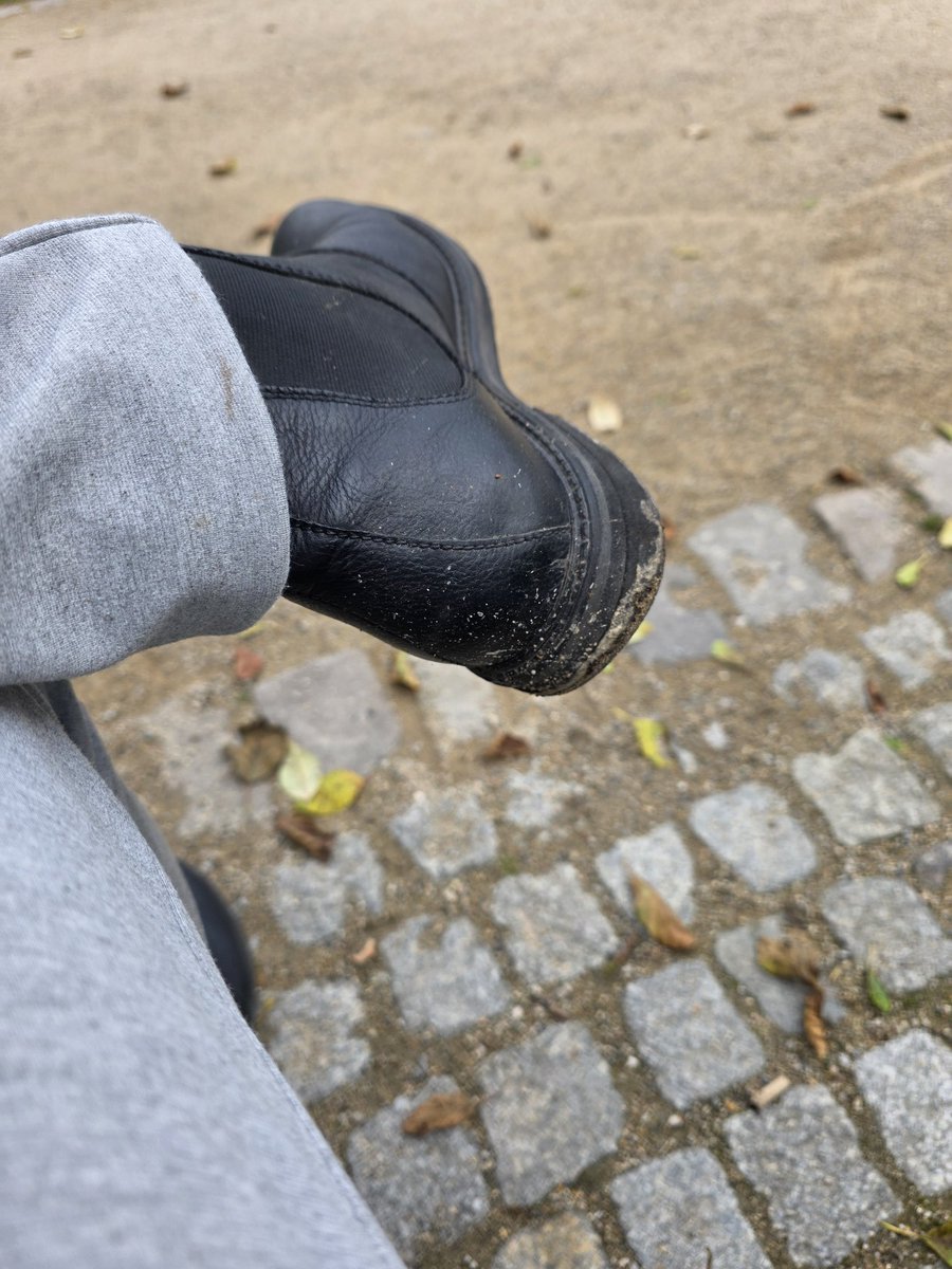 FeetMaster1988's tweet photo. Siehst du das?  
Meine Schuhe sind dreckig.  
Du solltest hier sein, um sie für mich sauber zu lecken.  
Dafür bist du geboren, mir zu gehorchen und deine Zunge an meinen Schuhen und Füßen arbeiten zu lassen.  
„Melde dich sofort per DM bei mir, damit du deine Aufgabe erfüllen kannst,ohne Ausreden.

#FootDomination #BootWorship #Obedience #ServeMe #Submission #findom