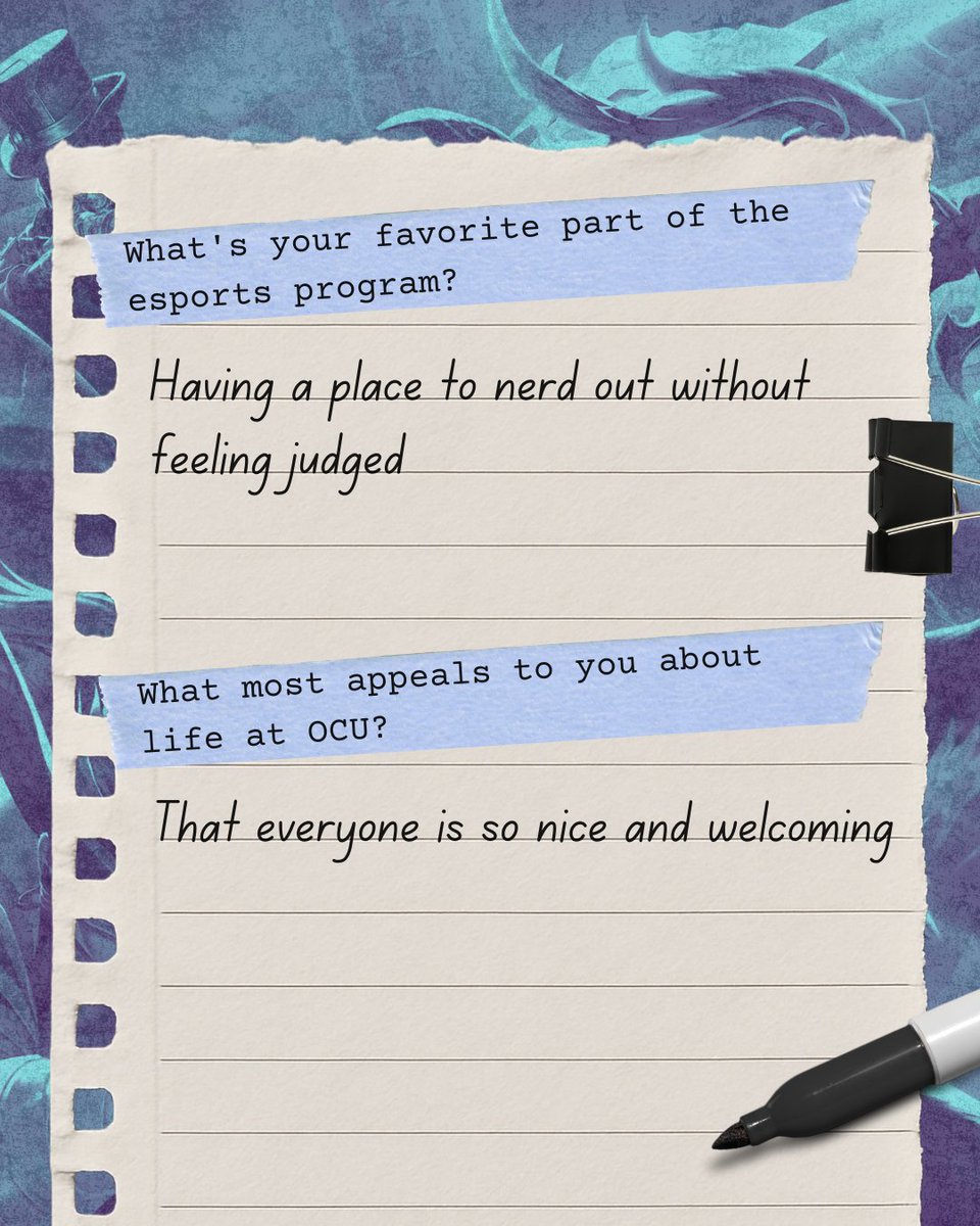 Player Spotlight number 🖐!

Today we hear from Furious Richmond with a couple of short and sweet answers on why the program means so much to him! Furious is also currently competing in conference playoffs with our Overwatch Blue team! Go Furious!