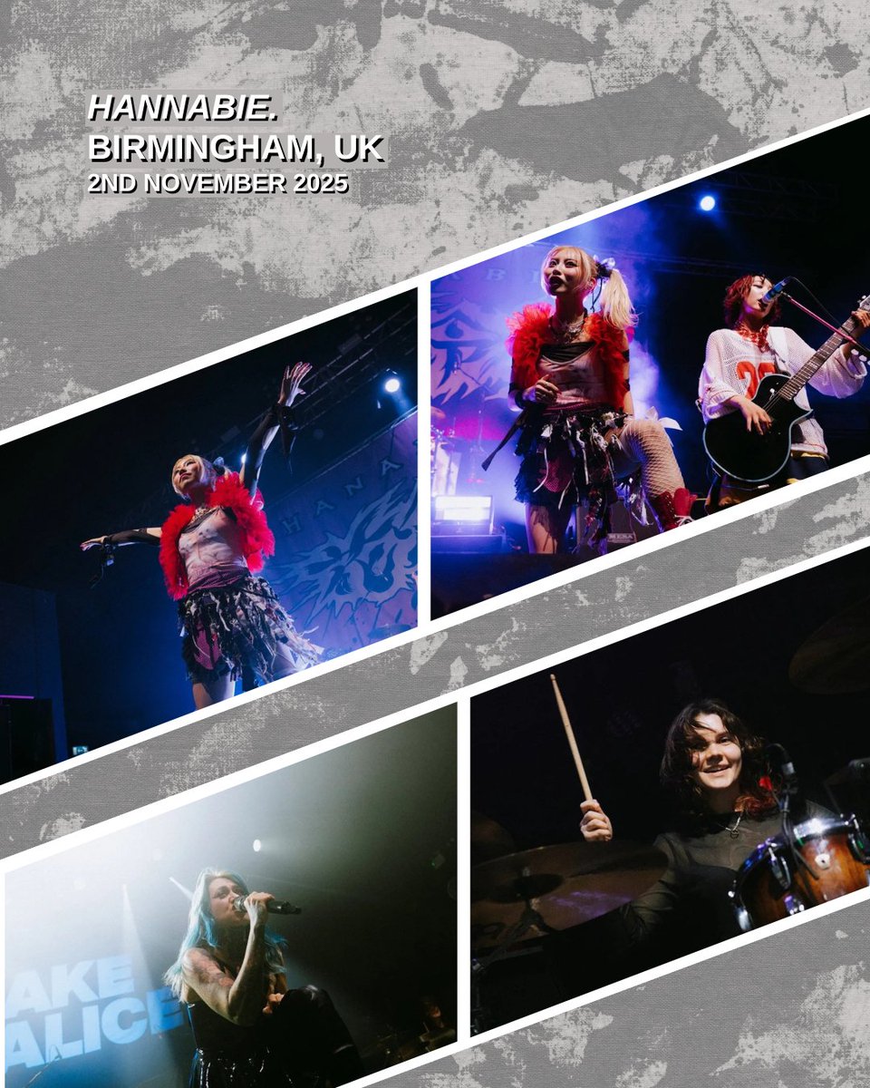GALLERY: <a href="/HA_NA_BIE_/">花冷え。 (HANABIE.)</a> with support from <a href="/lakemalice/">Lake Malice</a> at O2 Institute in Birmingham, UK on November 2nd, 2025.

📸: Claire Hodgkins <a href="/clairexhodgkins/">claire</a> 

squareonemagazine.co.uk/galleries/hana…
