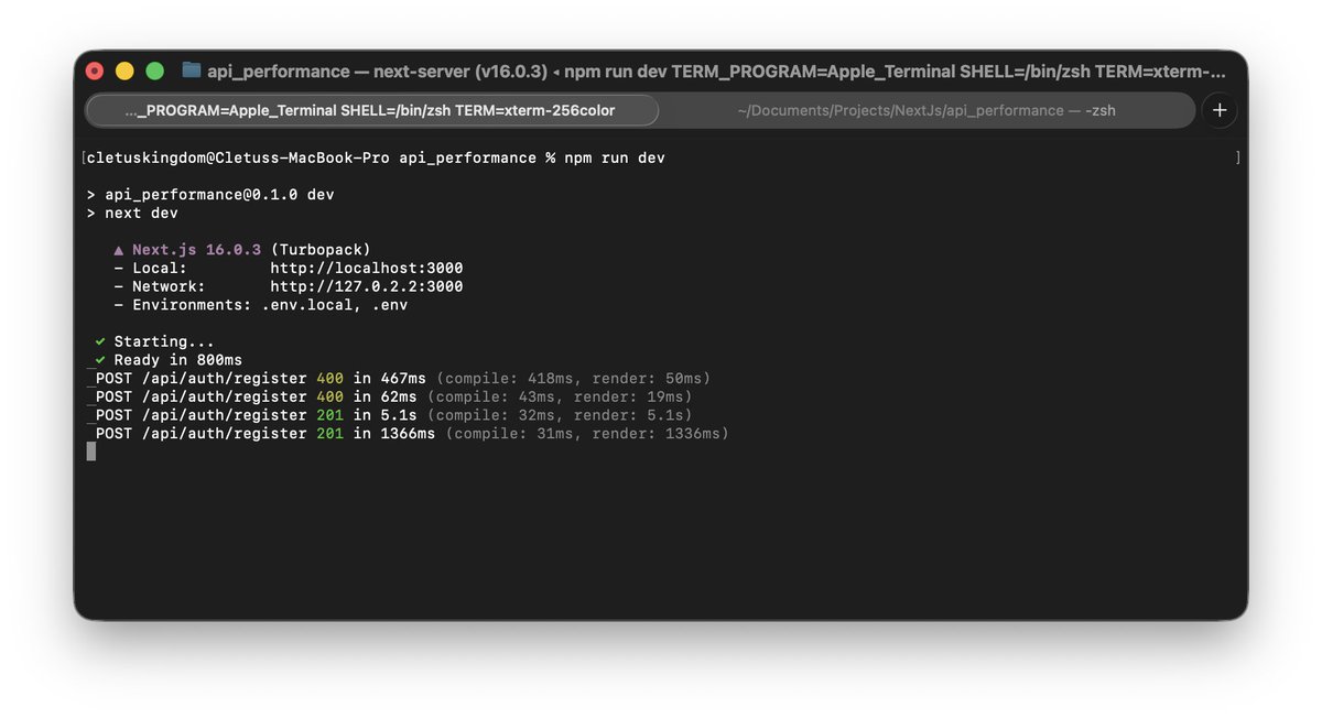 cletuskingdom's tweet image. If you build APIs, this is going to make your life infinitely easier. Curious? You should be. ⚡ #NextJS #API #DeveloperTools
