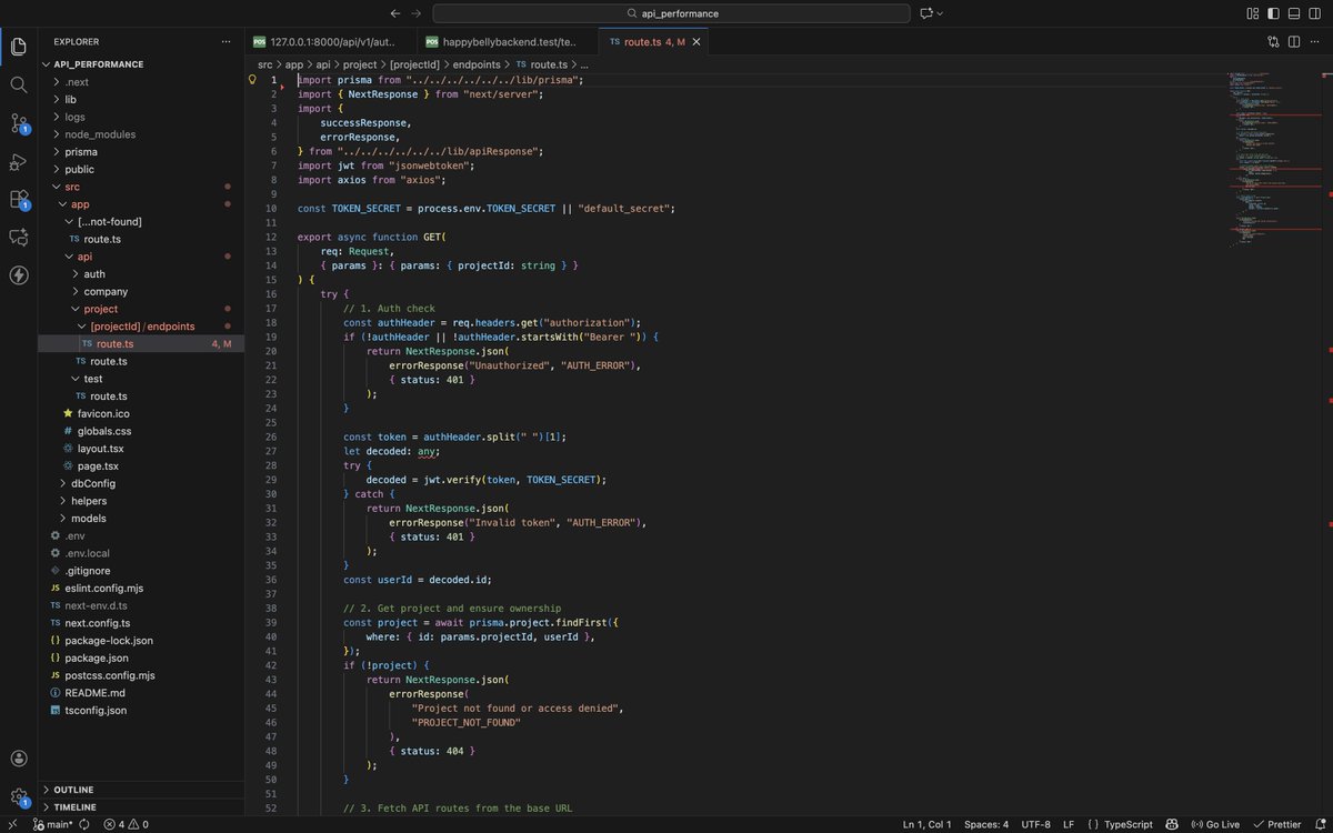 cletuskingdom's tweet image. If you build APIs, this is going to make your life infinitely easier. Curious? You should be. ⚡ #NextJS #API #DeveloperTools