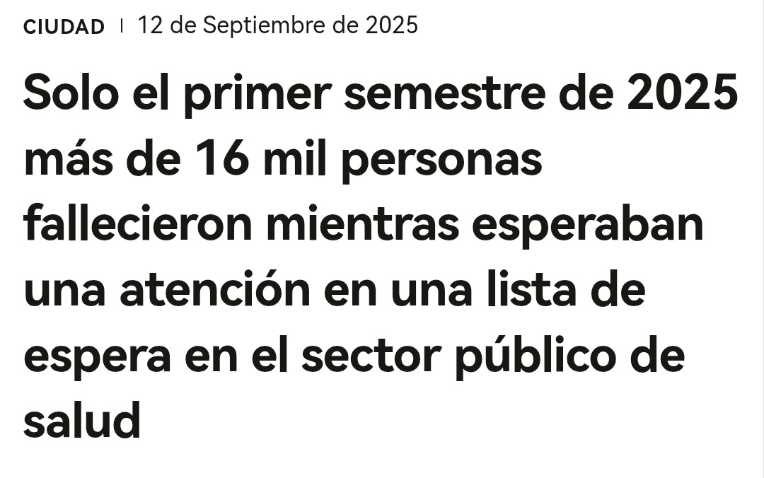 <a href="/camila_vallejo/">Camila Vallejo Dowling</a> Es fácil reducir las listas de espera cuando salen en cajón....
#GobiernoFracasado