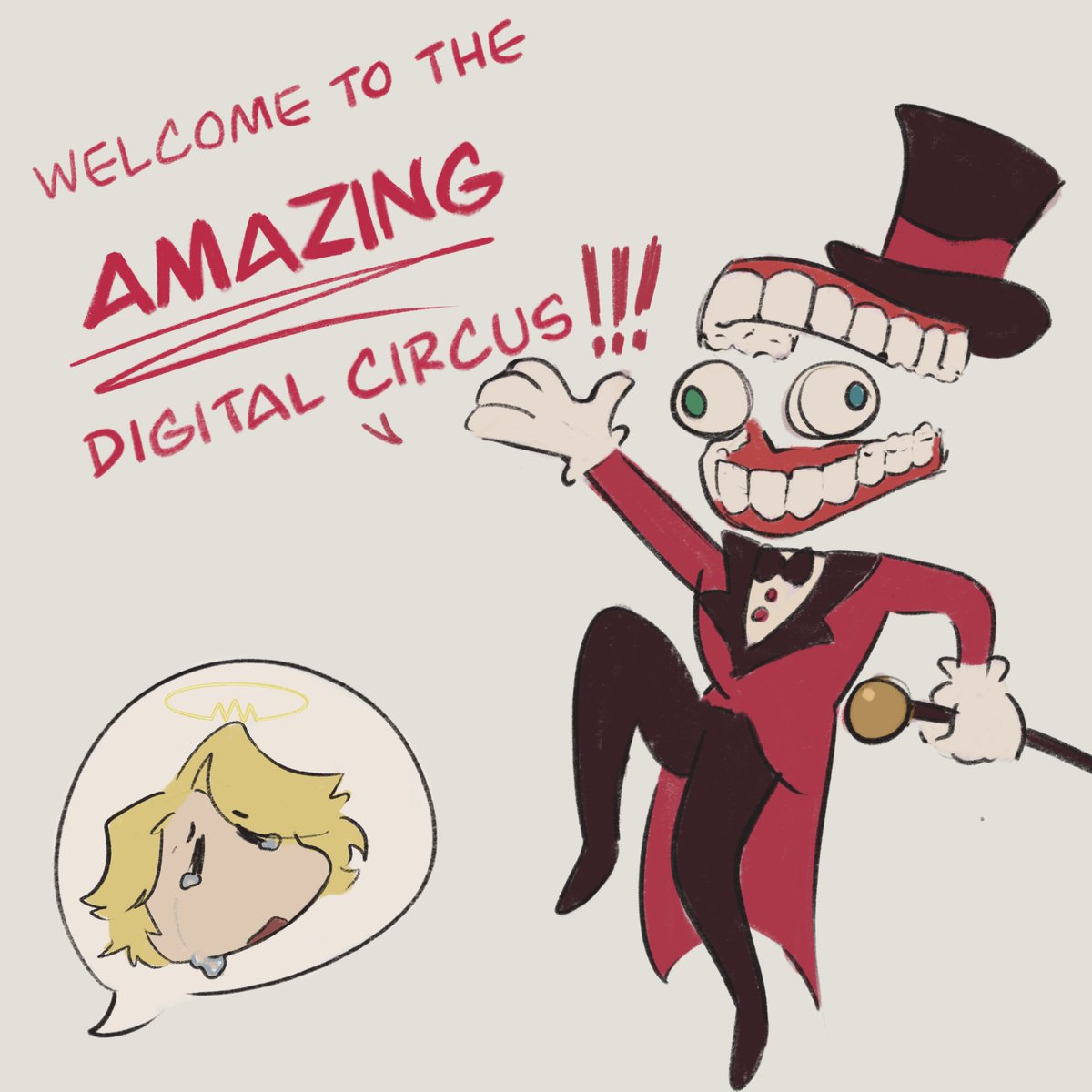 cupid_exe's tweet image. This came to me in a nightmare #TADC #HazbinHotel