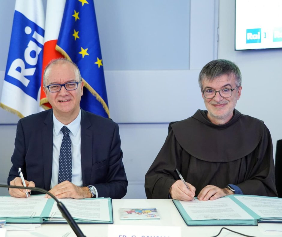 G_Valditara's tweet image. Conferenza stampa per la firma del Protocollo d&apos;intesa tra il #MIM e l&apos;#Antoniano.

#scuola @MIsocialTW