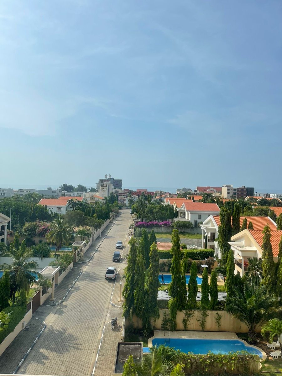 Mochievous's tweet image. Random neighborhood in Cotonou. 3 1/2 hours from Ikoyi by car