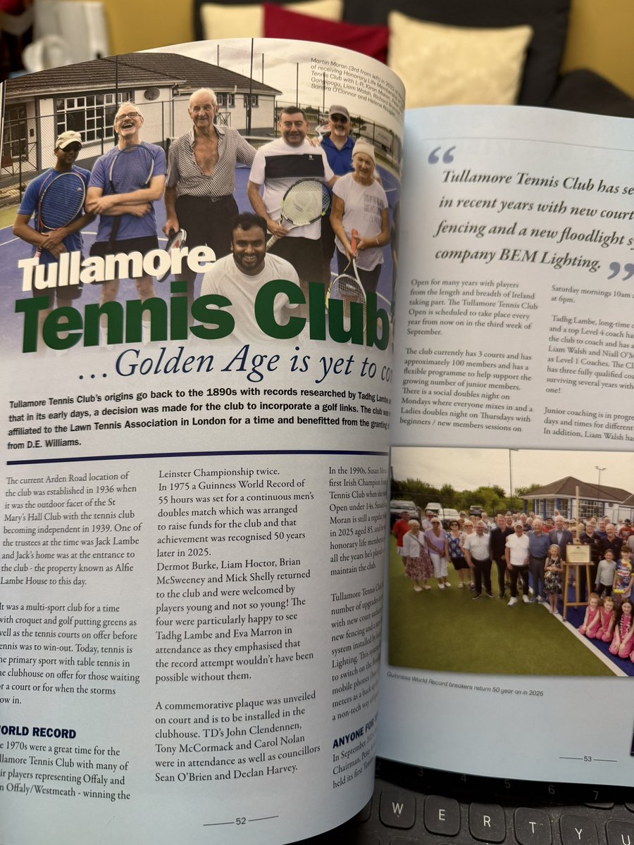 MidlandsMH's tweet image. EXCELLENT CHRISTMAS PRESENT: 
Tullamore Lions Club 2025/26 Annual is now on sale in all newsagents, bookshops and other retail stores in the greater Tullamore area. Our Annual can also be bought online and shipped around the world. What a wonderful Christmas present .