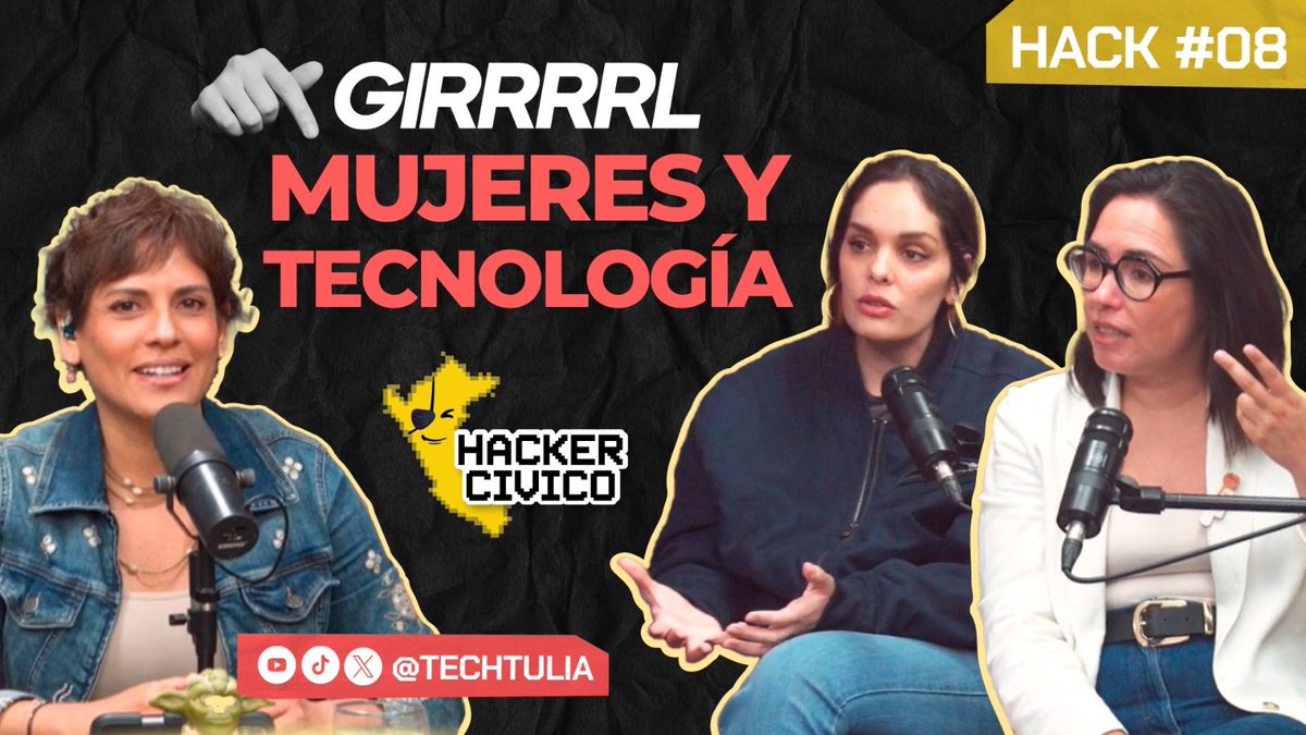 Techtulia's tweet image. Excursus: Ya estamos en #HackerCivico. Hoy “Mujeres y tecnología” con @aminomelahacen y @HeyElsaAI