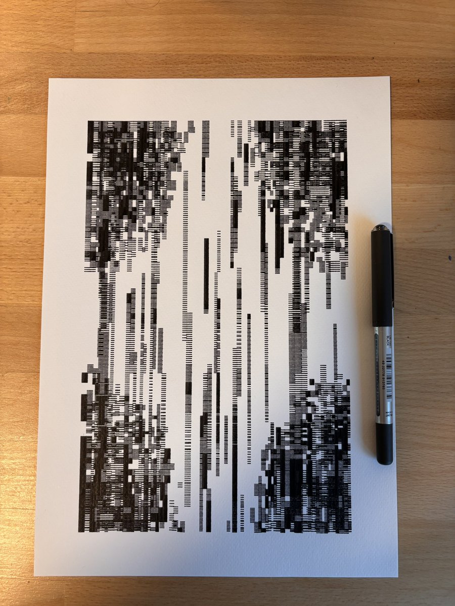 WhiteKoalaArt's tweet image. #plottertwitter #plotterart #idraw