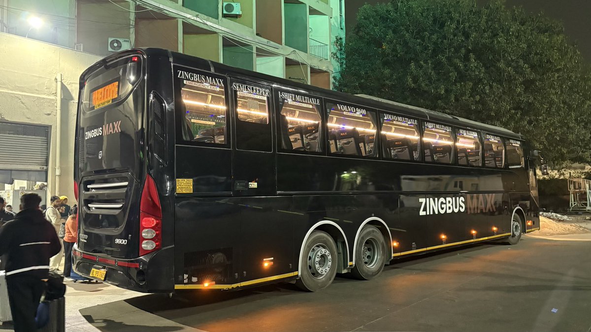 Kunalas461's tweet photo. @zingbus really enjoyed the journey on Maxxx on Delhi Manali Route. Staff Was Really Friendly &amp; Professional. Bus Was Clean The Food Provided Was Sweet &amp; Simple Hygiene Restroom Stops. Reached Destination 30min Before Time. Keep Up The Good Work Team 😎 https://t.co/IGCBFcQ2HA